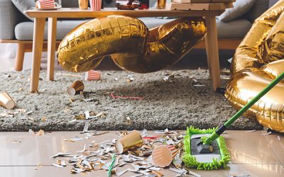 Cleaning Up After a Party